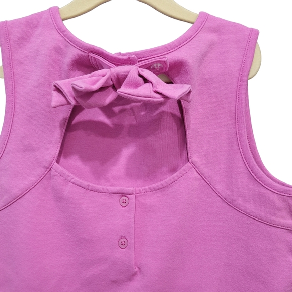 Janie and Jack girls summer purple lavender bow tank dress Mermaidcore Size 12 - Picture 7 of 8